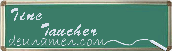 Tine Taucher Visitenkarte